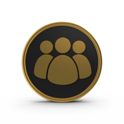 Gold & Black Users Group Symbol.I01.2k Gold & Black Users Group Symbol.I01.2k